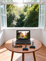 Universum DVD 400-20 portabler DVD-Spieler mit 300 Mini-Spielen 