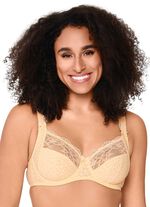 LingaDore B&uuml;gel-BH mit Jacquard-Dessin und elastischer Spitze 