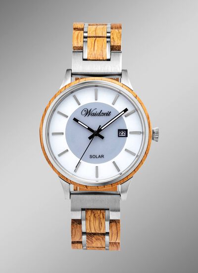 Waidzeit Solar-Herrenuhr SLB02W 