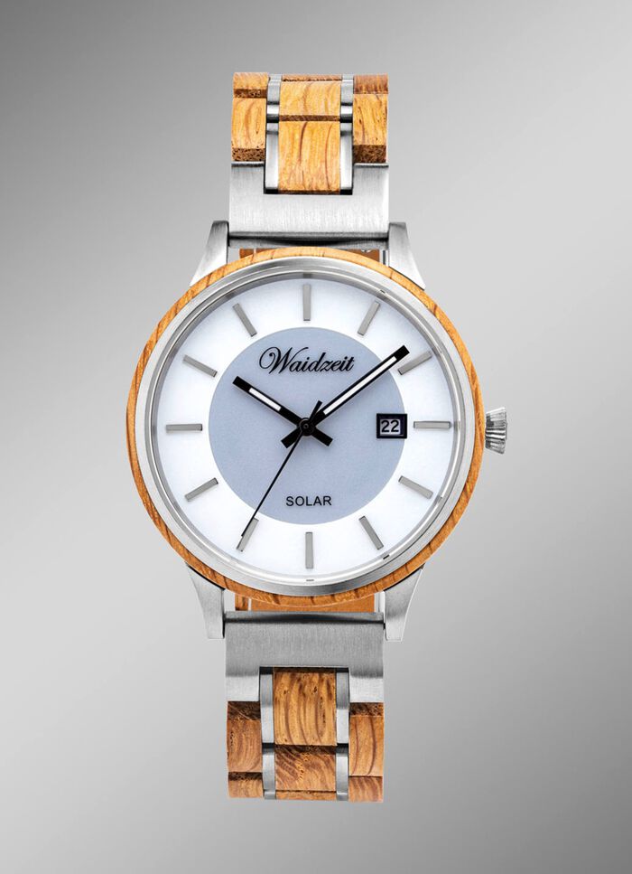 Waidzeit Solar-Herrenuhr SLB02W 