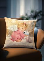 Kissenbezug Engel mit Rei&szlig;verschluss 