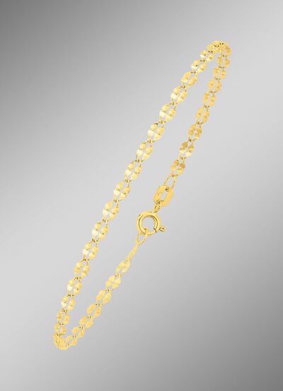 Schickes Kleeblatt-Armband 