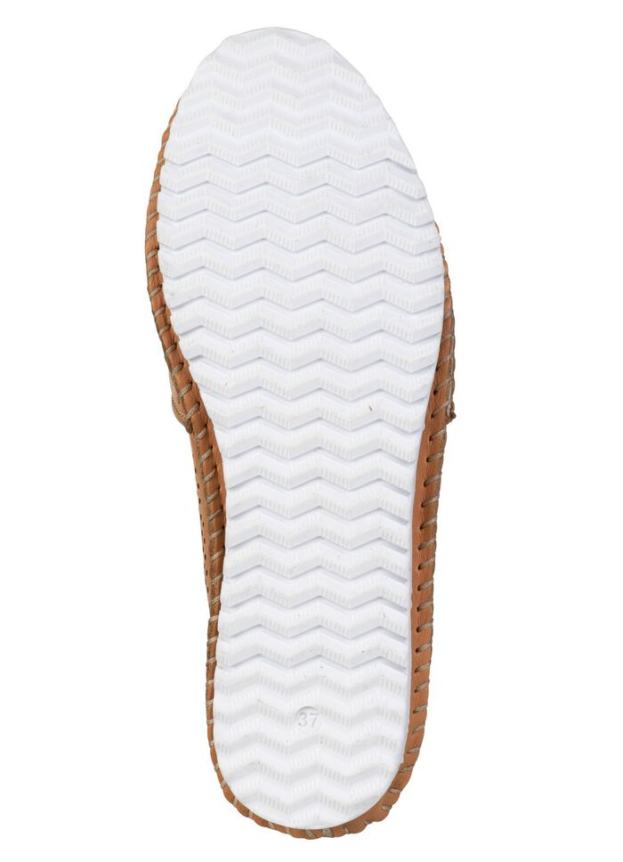 Andrea Conti, sommerliche Damen-Slipper, Weite G, mit herausnehmbarem Fu&szlig;bett 