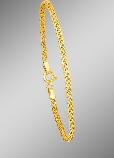 Feines Zopfketten-Armband 