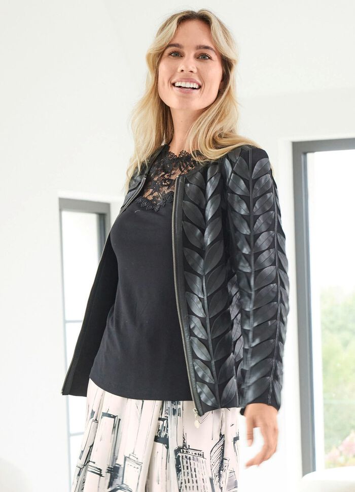 Lederkurzjacke von STILSCHMIEDE 