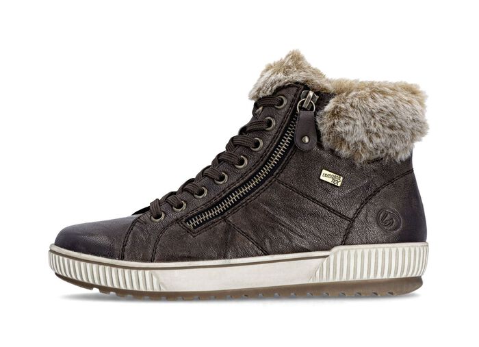 Remonte, gef&uuml;tterte Damen-Boots, Winterschuhe, Weite G, mit herausnehmbarem Fu&szlig;bett 