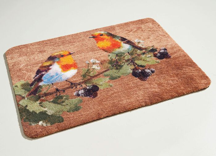 Fu&szlig;matte mit rutschhemmender R&uuml;ckseite 