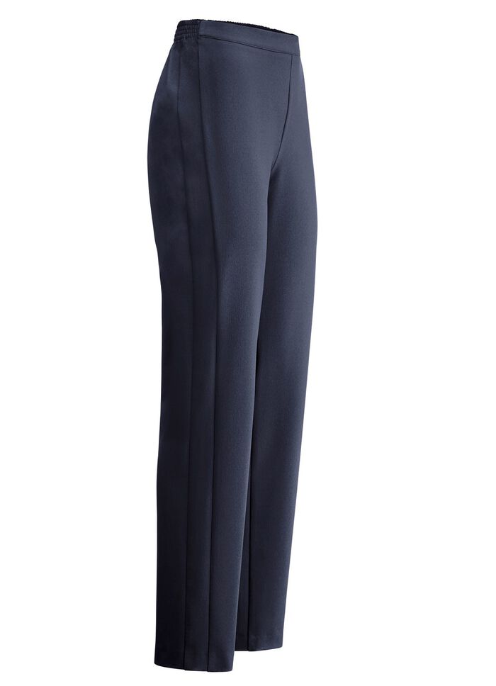 Hose mit r&uuml;ckw&auml;rtigem Dehnbundeinsatz 