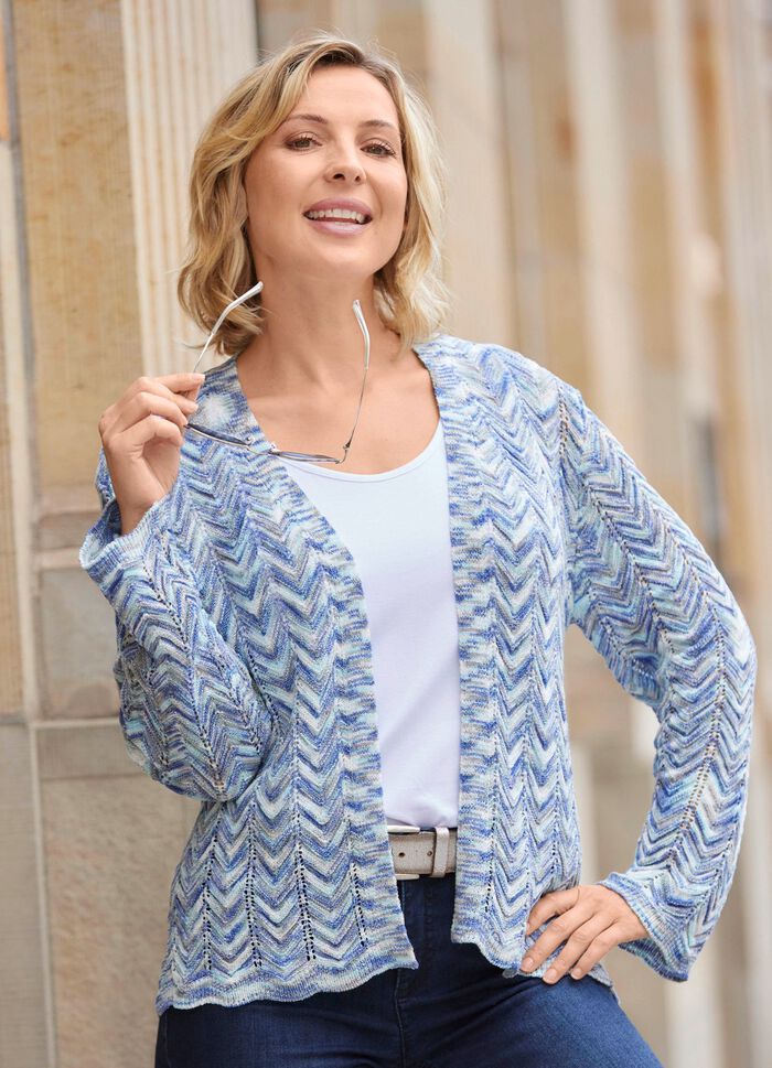 Strickjacke mit tollem Farbverlauf 