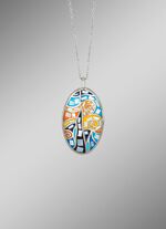 Anh&auml;nger mit Mosaik-Design 