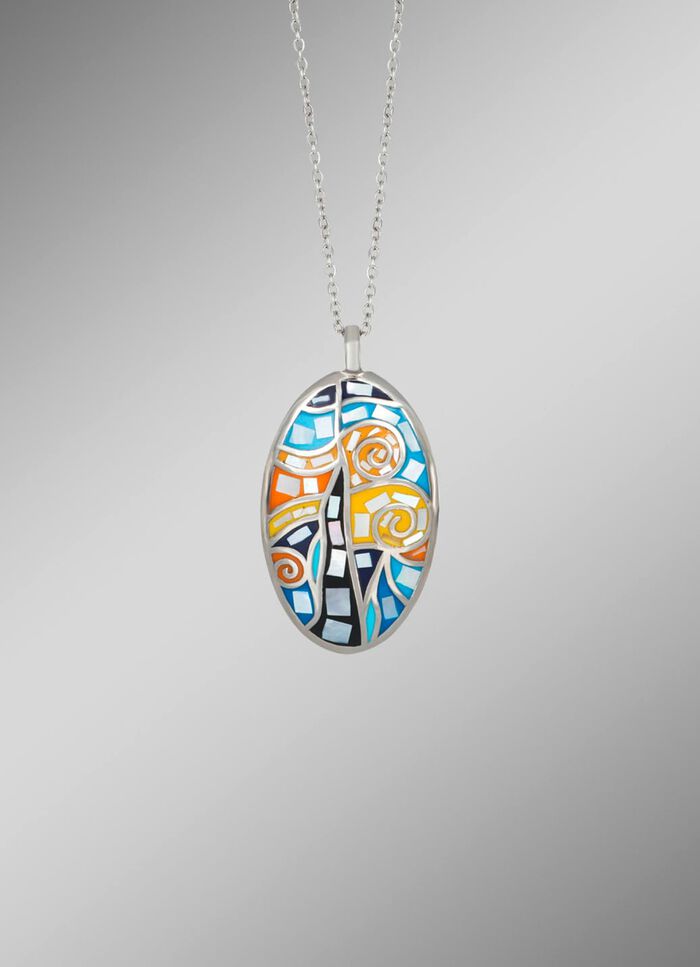 Anh&auml;nger mit Mosaik-Design 