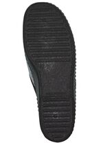 Pantoffel aus weichem Veloursmaterial 