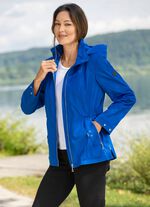 Funktionsjacke mit abnehmbarer Kapuze 