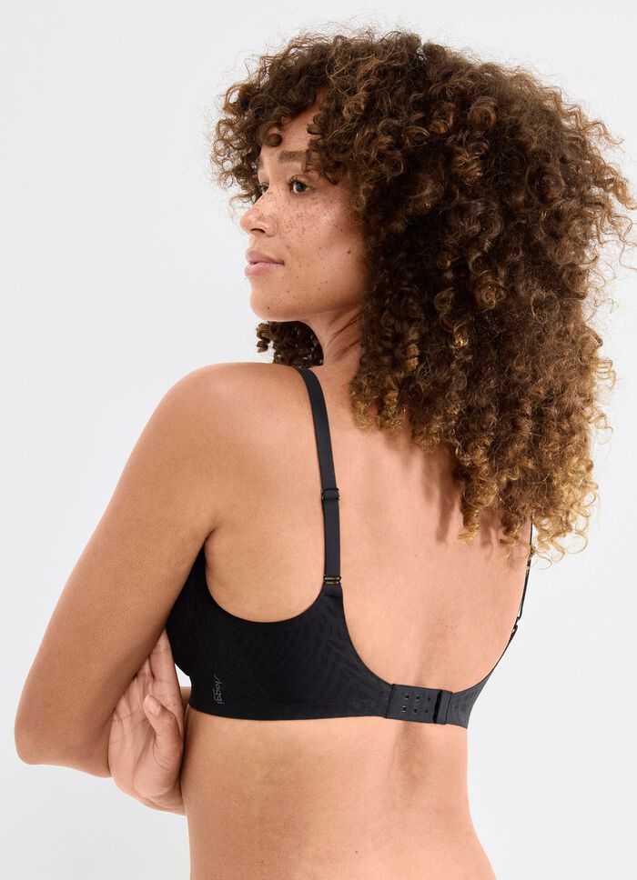 sloggi ZERO Feel-Push-up-BH mit Elastikspitze 