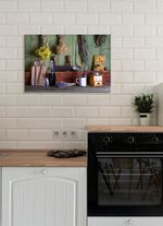 Hochwertiges Leinwandbild auf Holzrahmen 