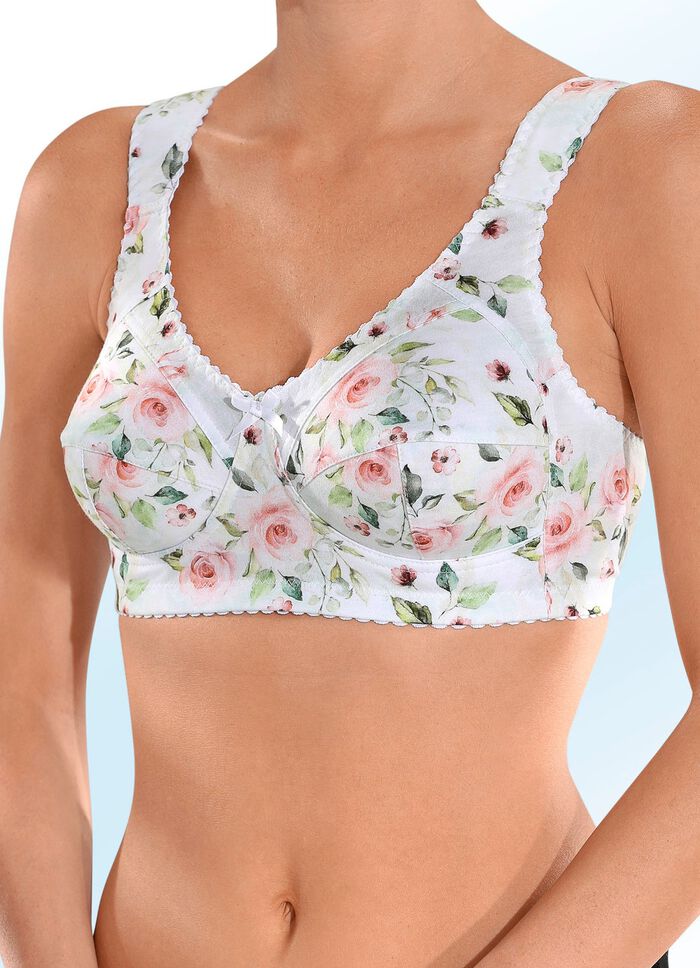 BH mit Floraldessin 