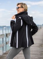 Jacke mit abnehmbarer Kapuze 