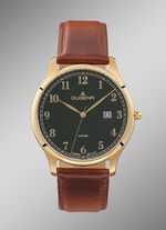 Dugena-Quartz-Herrenuhr mit Edelstahlgeh&auml;use 