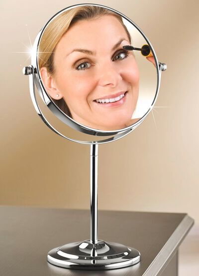 Schmink-Spiegel mit 700% Vergr&ouml;&szlig;erung 