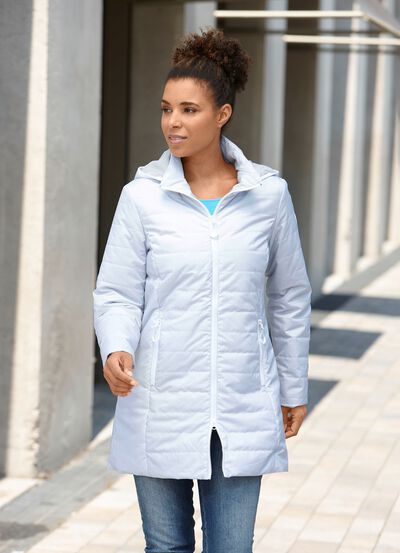 Jacke mit apartem Minimaldessin 