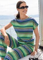 Shirt mit attraktiver Ausschnittl&ouml;sung 