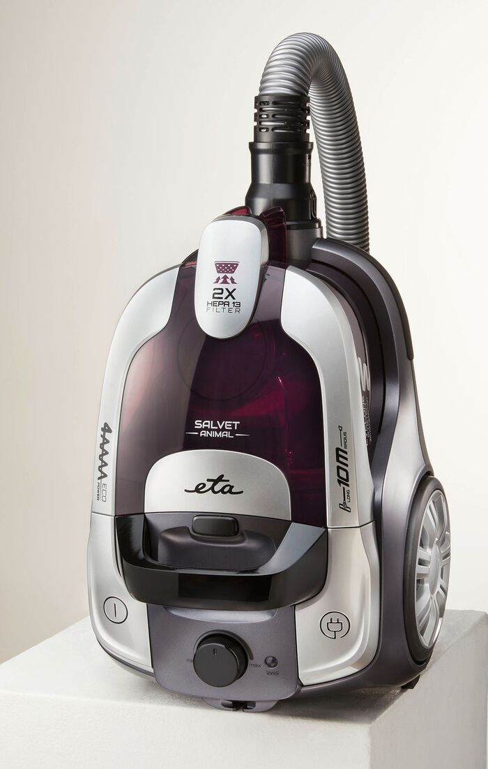eta Bodenstaubsauger mit elektronischer Saugkraftregulierung 