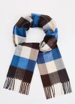 Schal mit Karodessin 