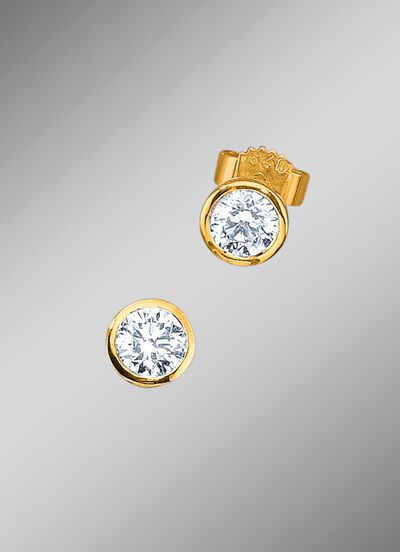 Erlesene Ohrstecker mit lupenreinen Brillanten 