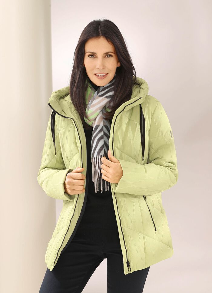 Jacke mit Rei&szlig;verschlussleiste 