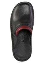 GINO GALANTE, bequeme Herren-Pantoletten, Weite H, aus Leder 