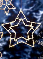 Beleuchtete Fensterdekorationen, batteriebetrieben 