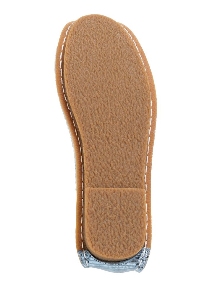 Laura Vita Ballerina mit Lederbl&uuml;te 