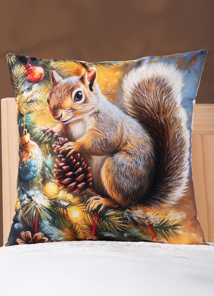 Kissenbezug in samtiger Optik 