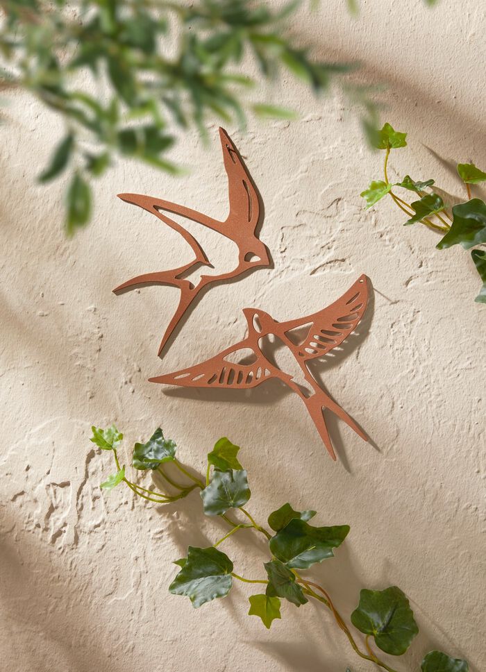 Wanddeko Schwalbe, 2er-Set 