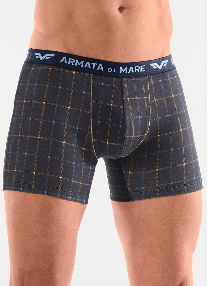 Viererpack Pants mit Karodessin 