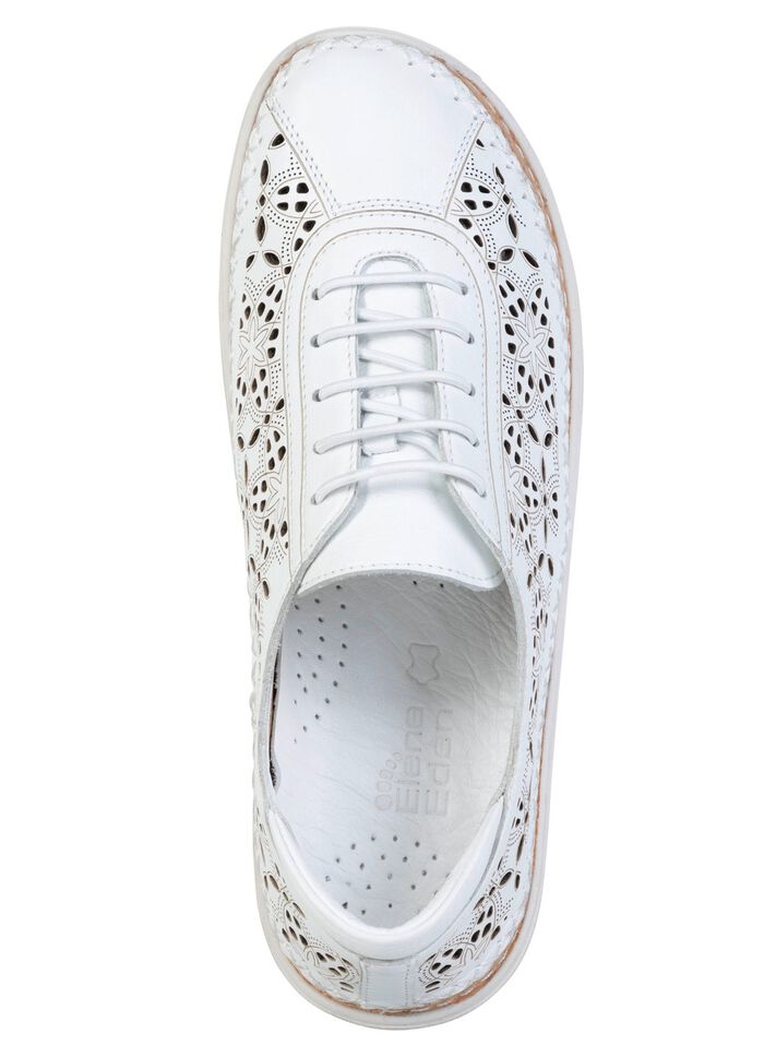 ELENA EDEN, sommerliche Damen-Schn&uuml;rschuhe, Weite H, mit herausnehmbarem Fu&szlig;bett 