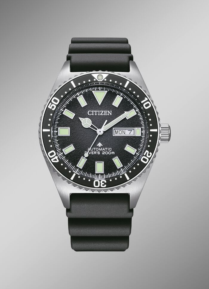 Automatik-Herrenuhr im Stil einer Taucheruhr 