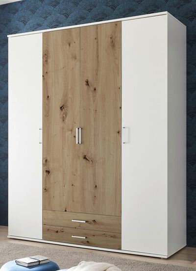 Moderner Kleiderschrank auf Wunsch mit Aufbau-Service 