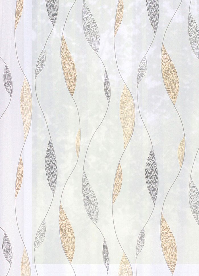 Store mit Punktewelle-Dessin 