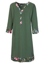 Zweierpack Nachthemden mit Knopfleiste 