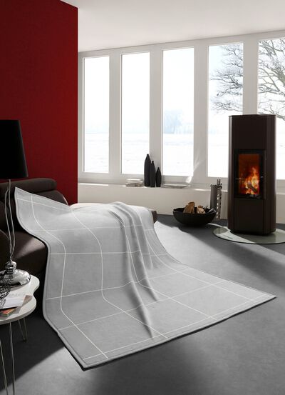 Ganzjahres-Wolldecke 