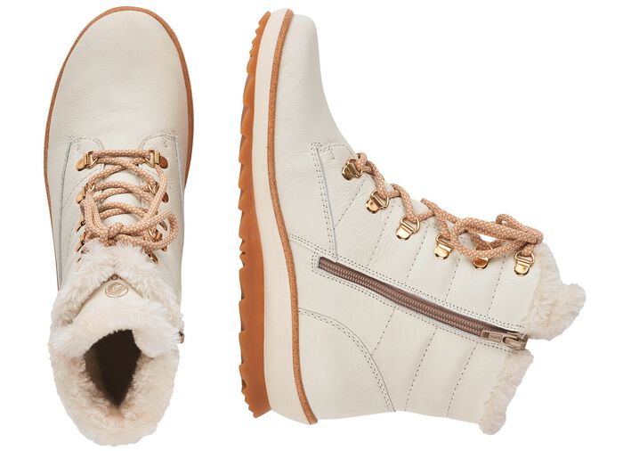 Remonte, gef&uuml;tterte Damen-Stiefeletten, Winterschuhe, Weite G, mit Lammwolle 