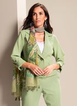 Schal mit Quasten an den Enden 