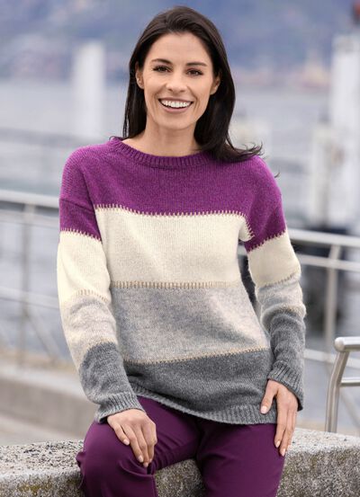 Pullover mit Glitzerakzenten 