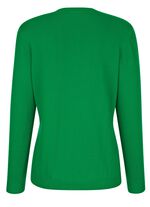 Strickjacke mit rundem Halsausschnitt 