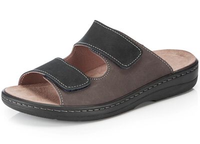 GINO GALANTE, bequeme Herren-Pantoletten, Weite H, mit herausnehmbarem Fu&szlig;bett 