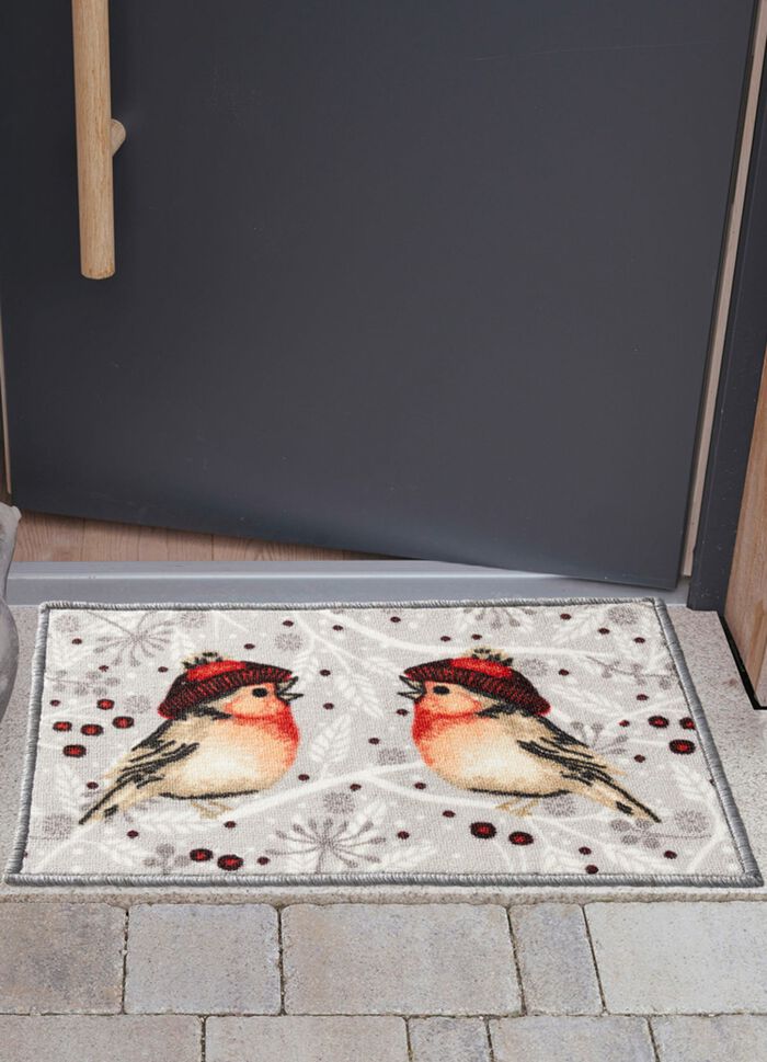 Fu&szlig;matte mit rutschhemmender R&uuml;ckseite 