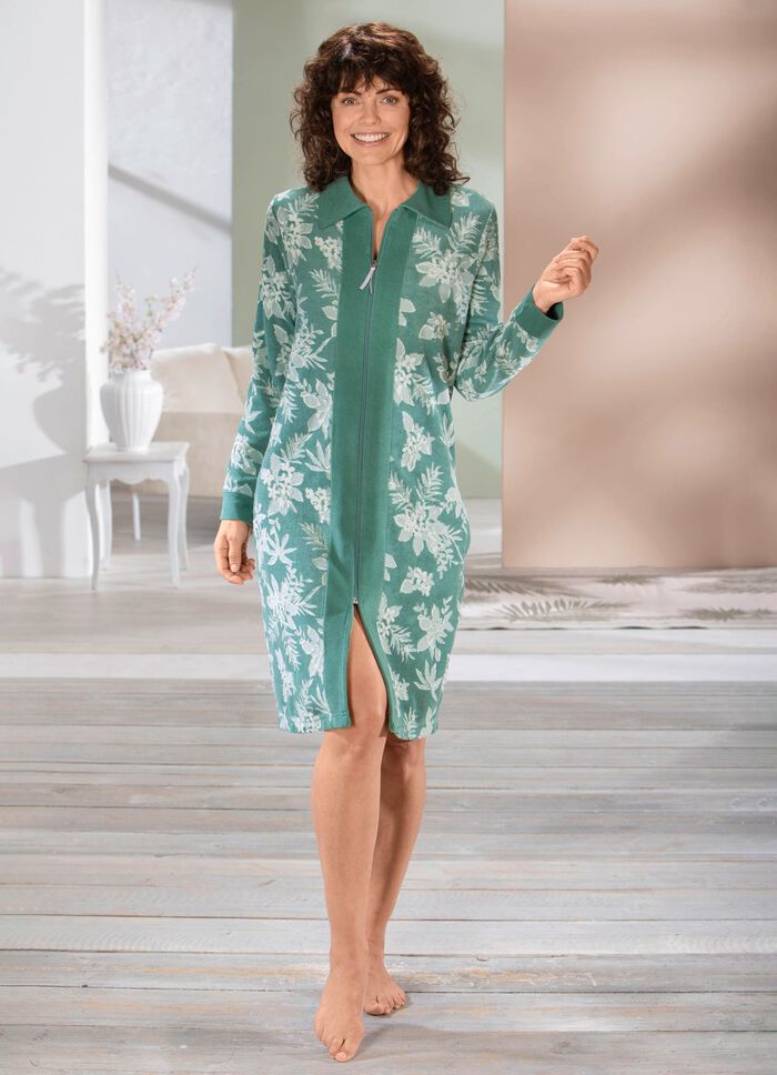 Hauskleid mit Seitennahttaschen 