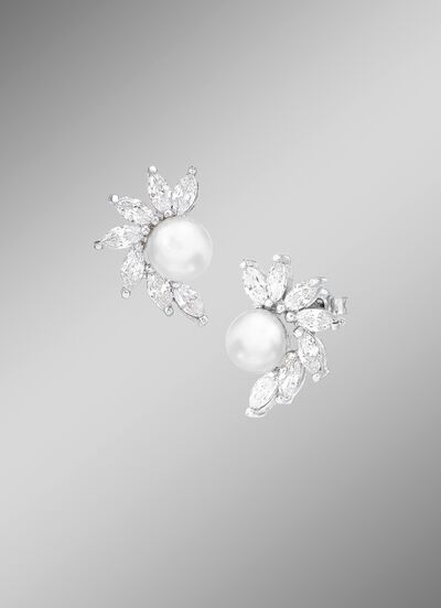 Ohrstecker mit S&uuml;&szlig;wasser-Zuchtperlen 