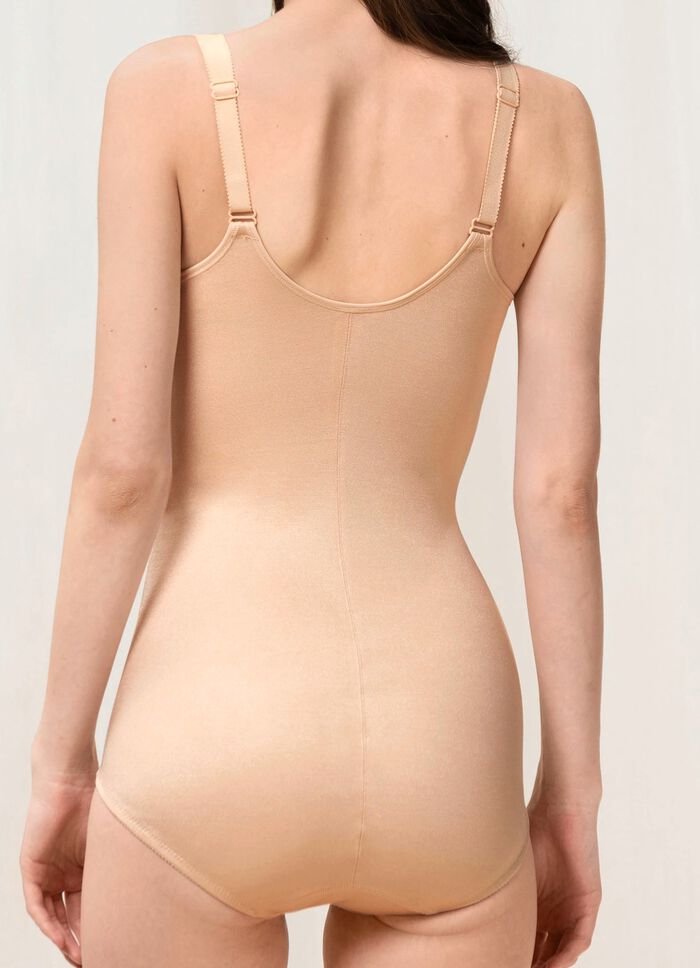 Triumph Doreen+Cotton Hosenkorselett mit bestickten Obercups 